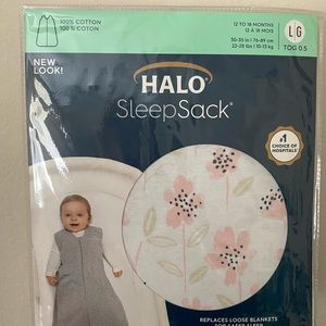 Halo Sleep Sack - flowers size large 12-18 months